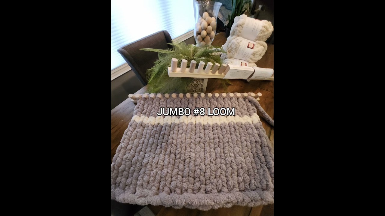 Bigger yarn. Bigger blankets. Bigger WOW. The Jumbo Blanket Loom is here — and it’s built for