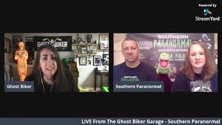 Episode 19 Ghost Biker Garage - Shop Talk LIVE w/Southern Paranormal