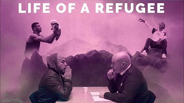 Mo Khan featuring. Saabik Poetry -  Life of a Refugee (Official Video) Vocals Only
