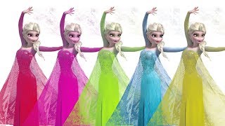 Frozen Elsa Finger Family Song Finger Nursery Rhymes Collection For Kids
