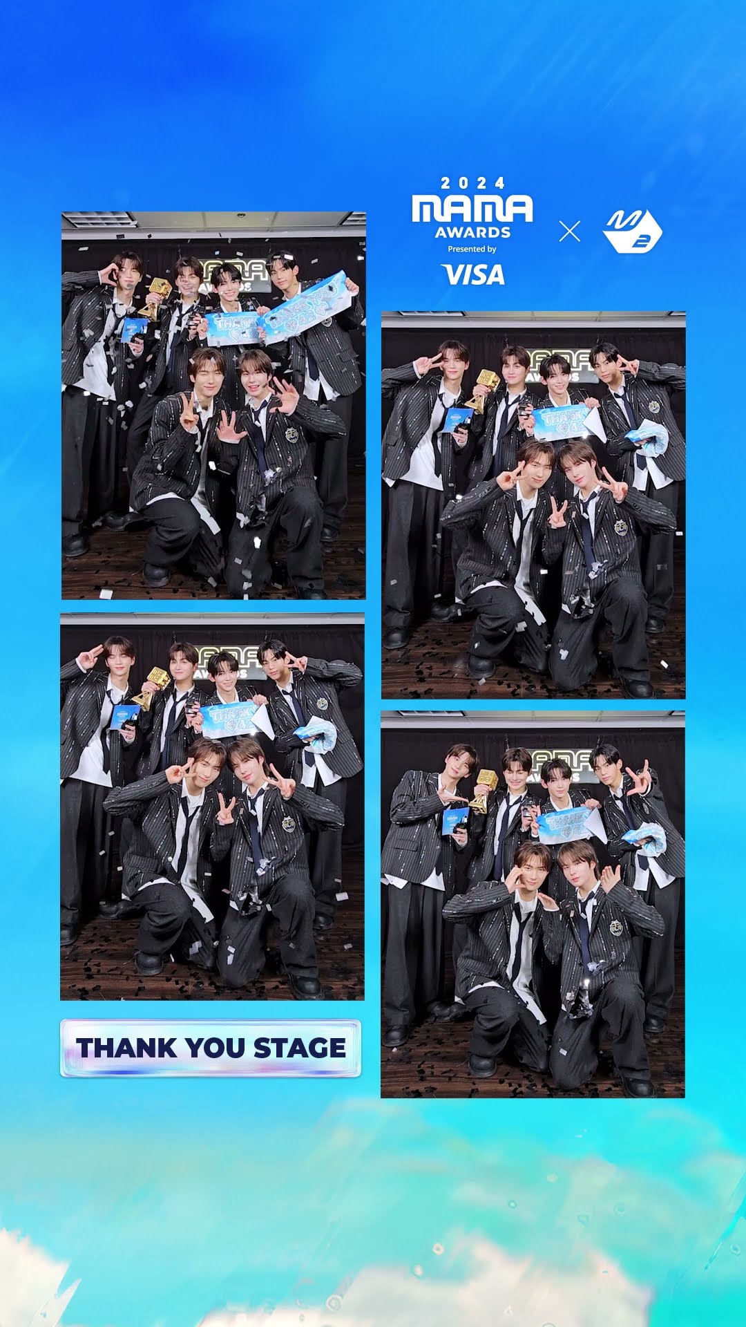 [#2024MAMAxM2] TWS (투어스) #ThankYouStage 4-Cuts Photo ?