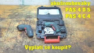 Recenze AkuŠroubováků PARKSIDE - Typ PAS4D5 a PAS4C4 S Příslušenstvím, LIDL shop - Jdu Do Dílny - CZ