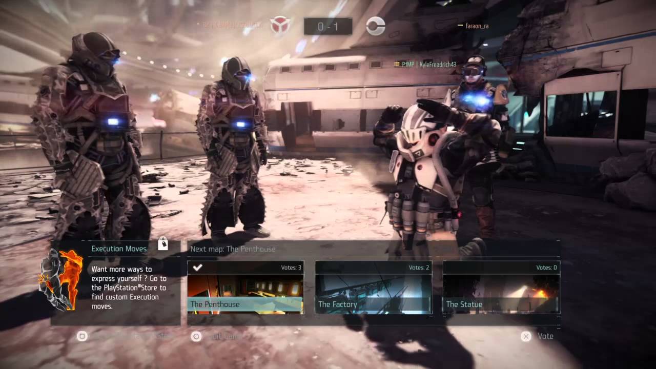 Killzone Shadow Fall Multiplayer Gameplay - Penthouse - YouTube