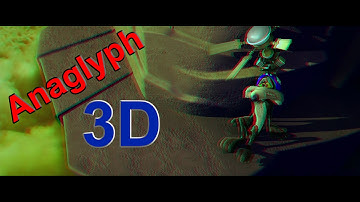 Fur of Flying |Anaglyph 3D Video| 720P HD