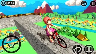 Pengendara BMX Yang Tak Kenal Takut - Simulator Game Sepeda BMX - Android Gameplay screenshot 1