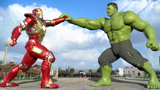 Transformers: The Last Knight - Hulk vs Iron Man Fight Scene | Paramount Pictures [HD]
