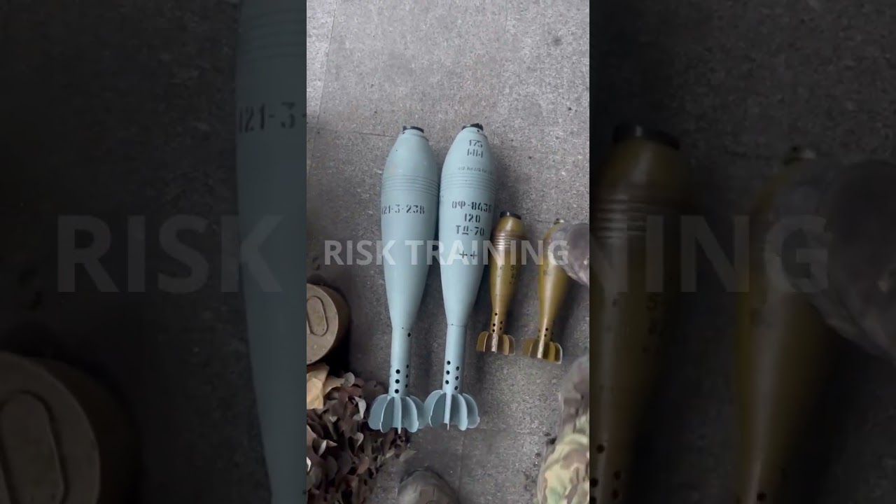 ⚡️Видео⚡️ Сравнение мины от миномета 120 и 82 мм. Тренировки в Москве и на полигоне!