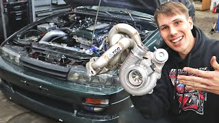 S13 GETS THE BEST TURBO SETUP FOR AN SR20!