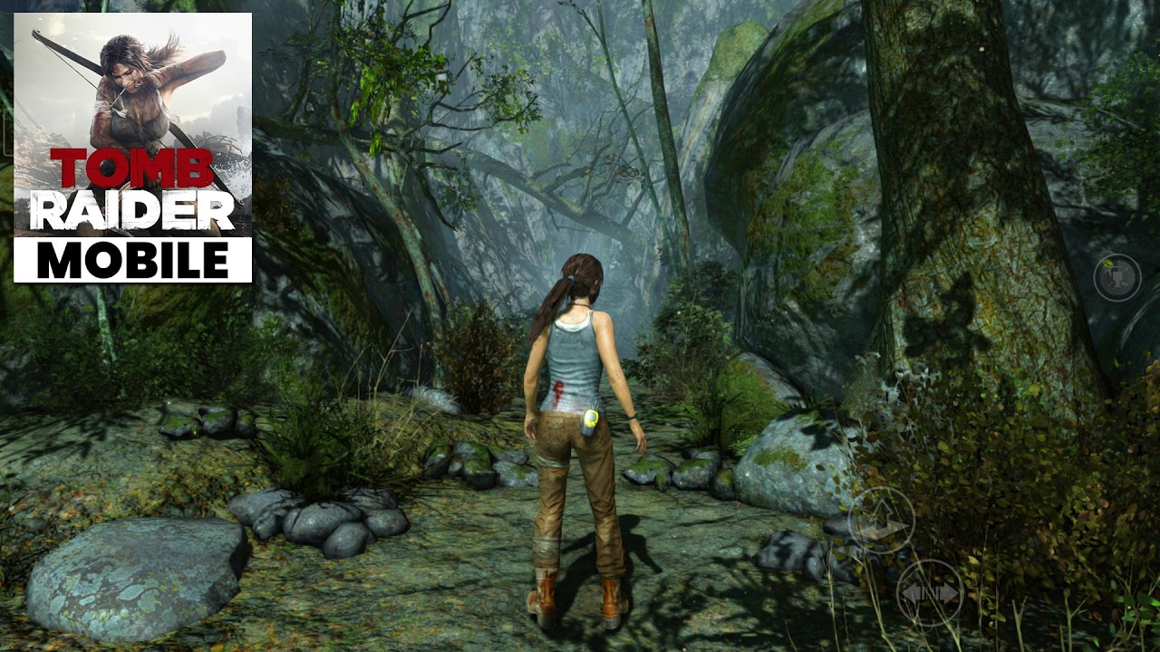 SAIU! TOMB RAIDER OFICIAL para Mobile - PRIMEIRA GAMEPLAY