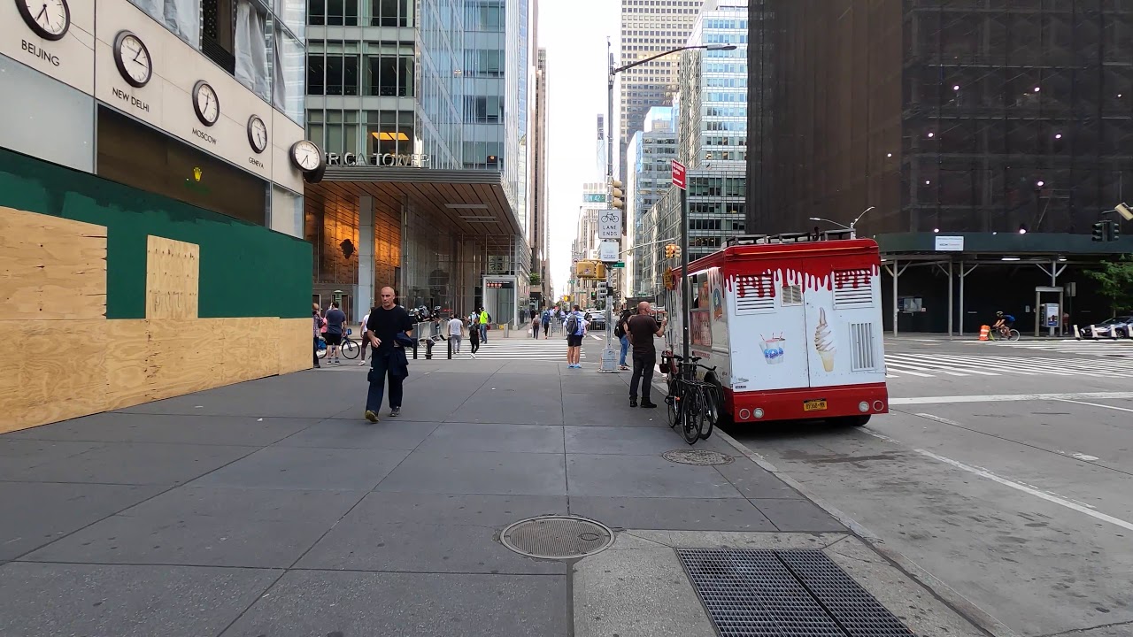 ⁴ᴷ⁶⁰ NYC Reopens! Walking 42nd Street, Bryant Park, Failed Times Square Walk (June 8, 2020)