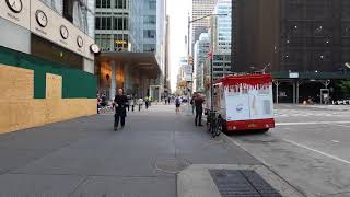 ⁴ᴷ⁶⁰ NYC Reopens! Walking 42nd Street, Bryant Park, Failed Times Square Walk (June 8, 2020)