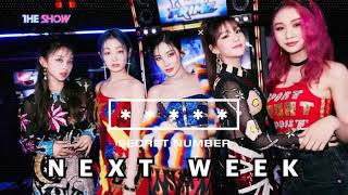 110320 NEXT WEEK COMEBACK (SECRET NUMBER, NATTY, PARK JIHOON, AB6IX, MONSTA X, GFRIEND) @THE SHOW