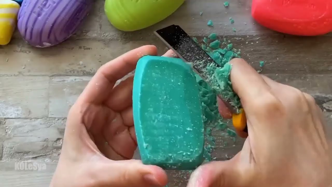 ASMR Soap Carving 🧼 | Deep Soothing Soap Cutting Sounds