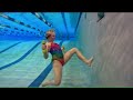 💪🌊 Teen Dives Deep with Dumbbells - Underwater Flips and Acrobatics!