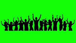 Cheering Crowd Green Screen Free To Use