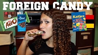 Trying Foreign Candies