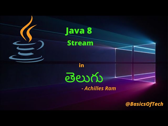 Stream Meaning in Telugu, Stream in Telugu