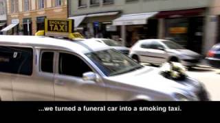 Smoking Taxi / Rauchertaxi in München und Berlin