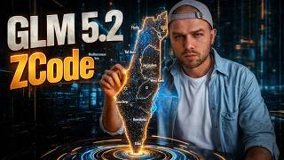 Работа с агентом GLM 5.2 — новая open-source ИИ модель. Тест Z.ai - ZCode агента: 3D карта Израиля