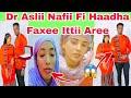 Dr aslii nafii fi haadha faxee itti aree maal godhan