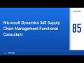 Certingo | Microsoft Dynamics 365 Supply Chain Management Functional Consult… (MB-330) — Pregunta 85
