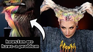 REMOVING THE COLOR OUT OF MY HAIR