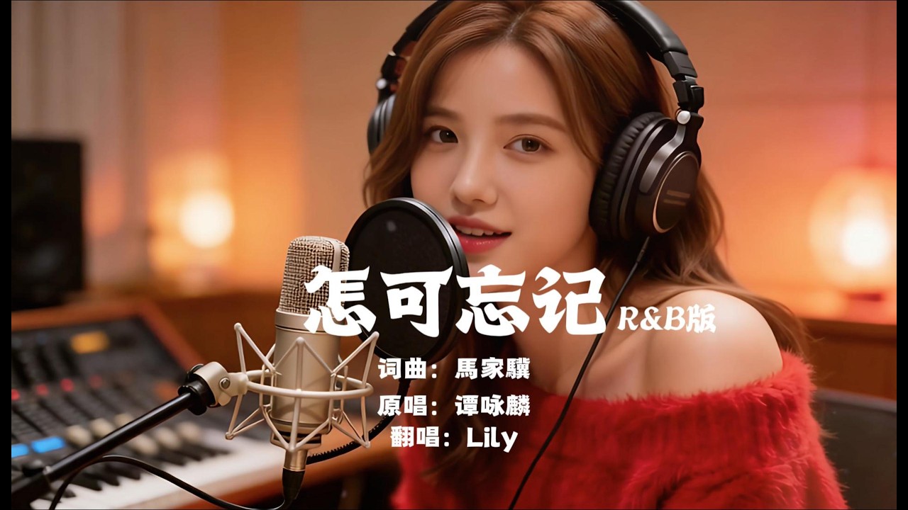 怎可忘记 | 顶着巨大压力交出的答卷... 经典深情 vs 现代R&B，Lily女声版致敬岁月 🥀