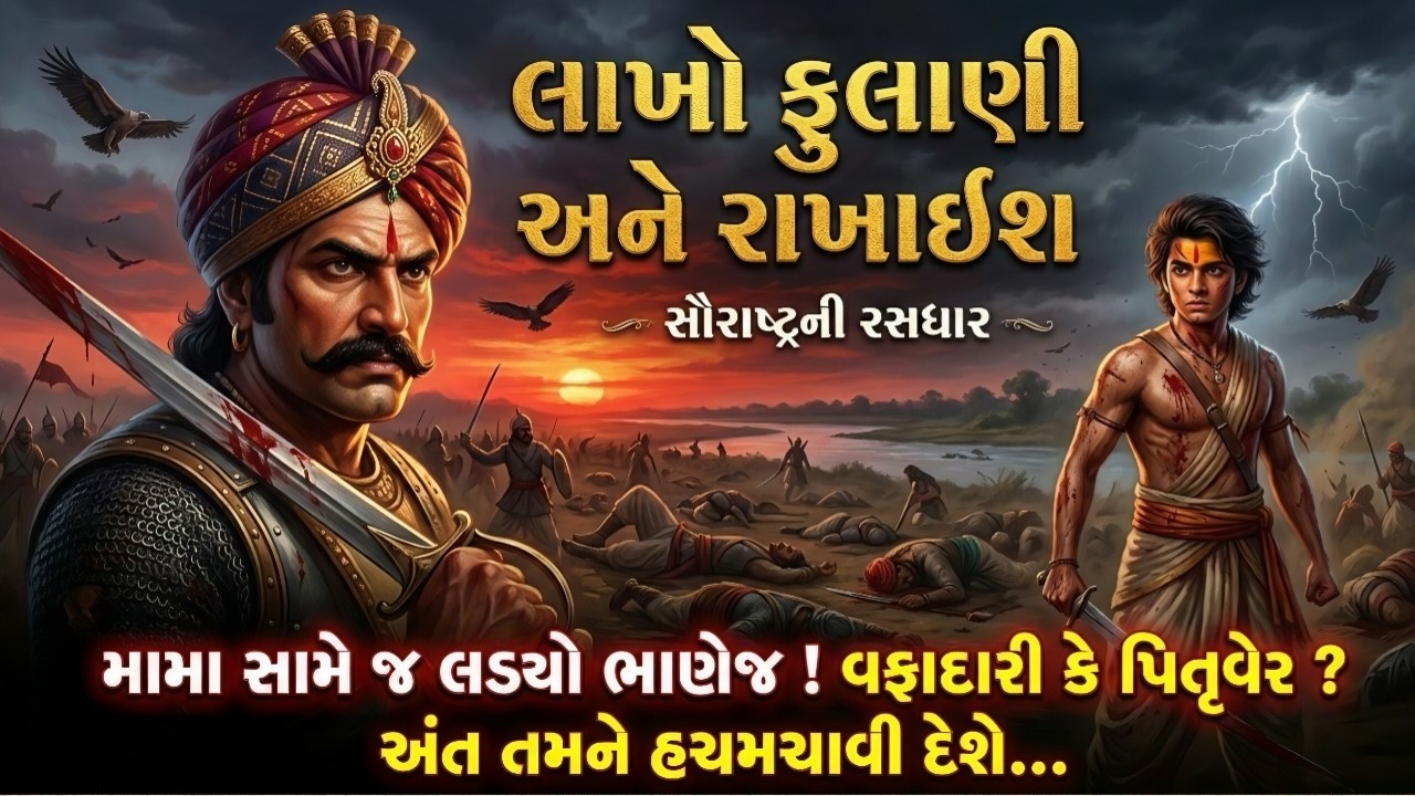 પેટના આંતરડાનો ઘા કરી ભાણેજે મામાની લાજ રાખી! | Saurashtra Ni Rasdhar | Lakho Fulani | Gujarati