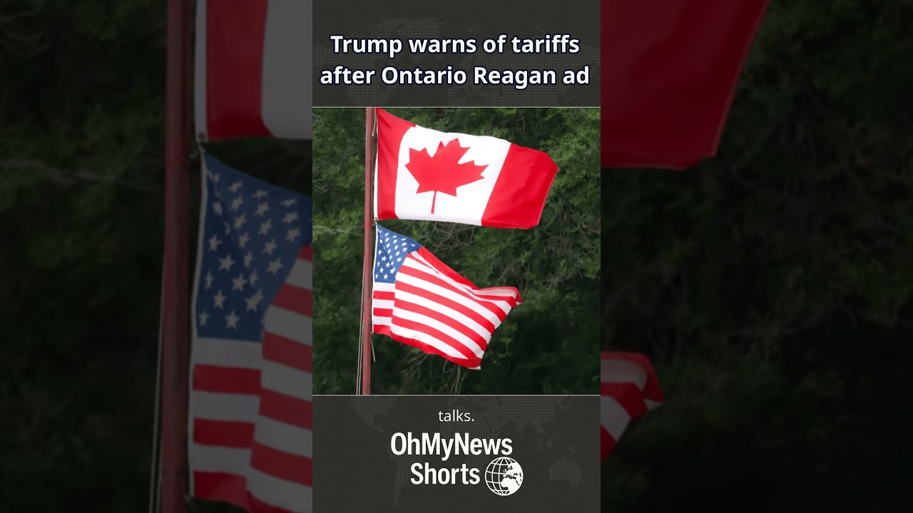 US-Canada trade tensions over Reagan ad