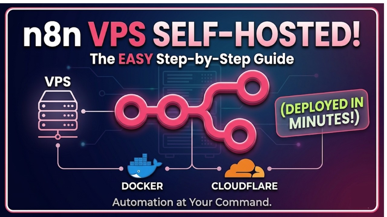 Deploy n8n on VPS in Minutes (Step-by-Step) | Self-Host n8n with Docker ...
