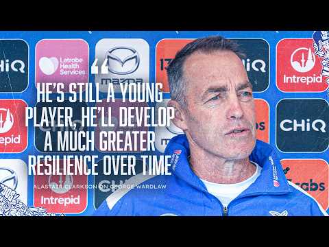 Clarkson on Wardlaw, matching Collingwood's energy