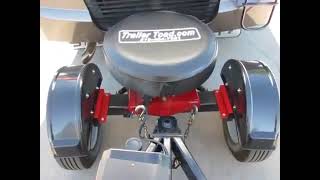 Trailer Toad towing around a corner