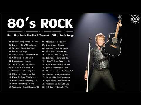 Classic Rock 80S | Best 80'S Rock Playlist | Greatest 1980'S Rock Songs