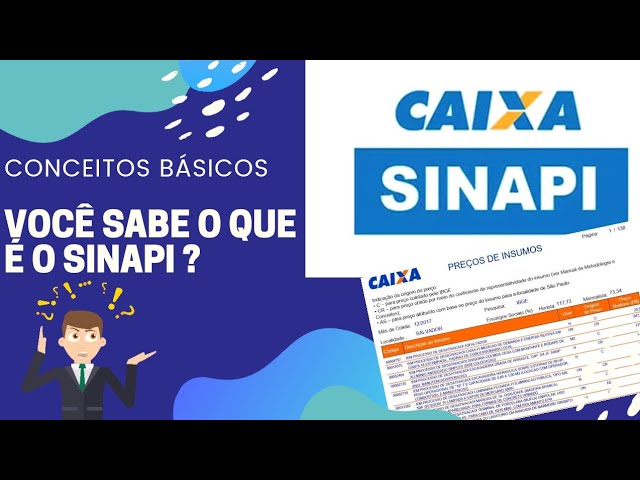 O que você precisa saber sobre a SINAPI? Descubra aqui!