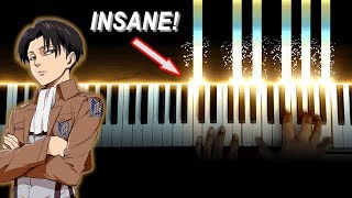 INSANE Attack on Titan / 進撃の巨人 OP Piano Cover - ピアノ chords