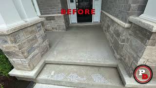 Raise your Front Porch Curb Appeal with Flexstone Coatings | The Porch Doctor
