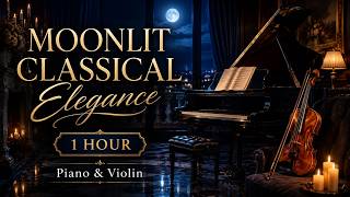 Elegant Piano & Violin Music | 1 Hour Relaxing Classical Instrumental