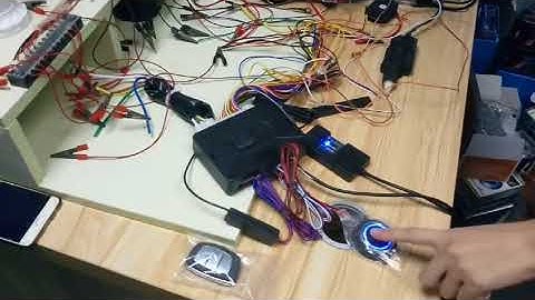 cardot smart car alarm central lock automation video demo#pke car alarm#start stop