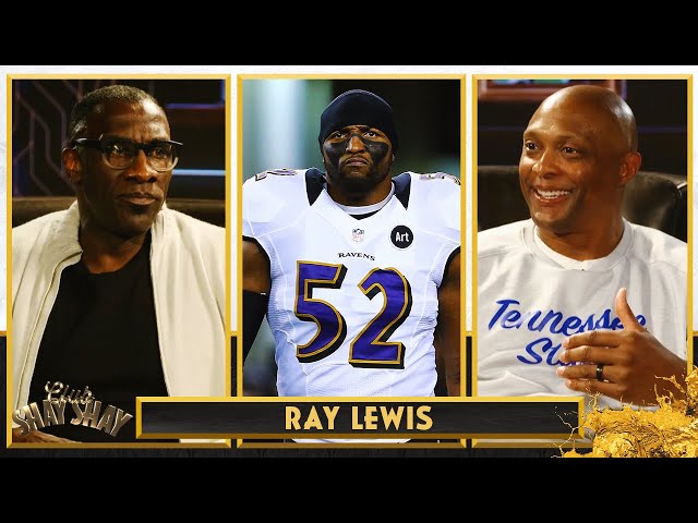 Hall of Fame LB Ray Lewis Congratulates Eddie George, Family of Steve McNair  on Jersey Retirements 