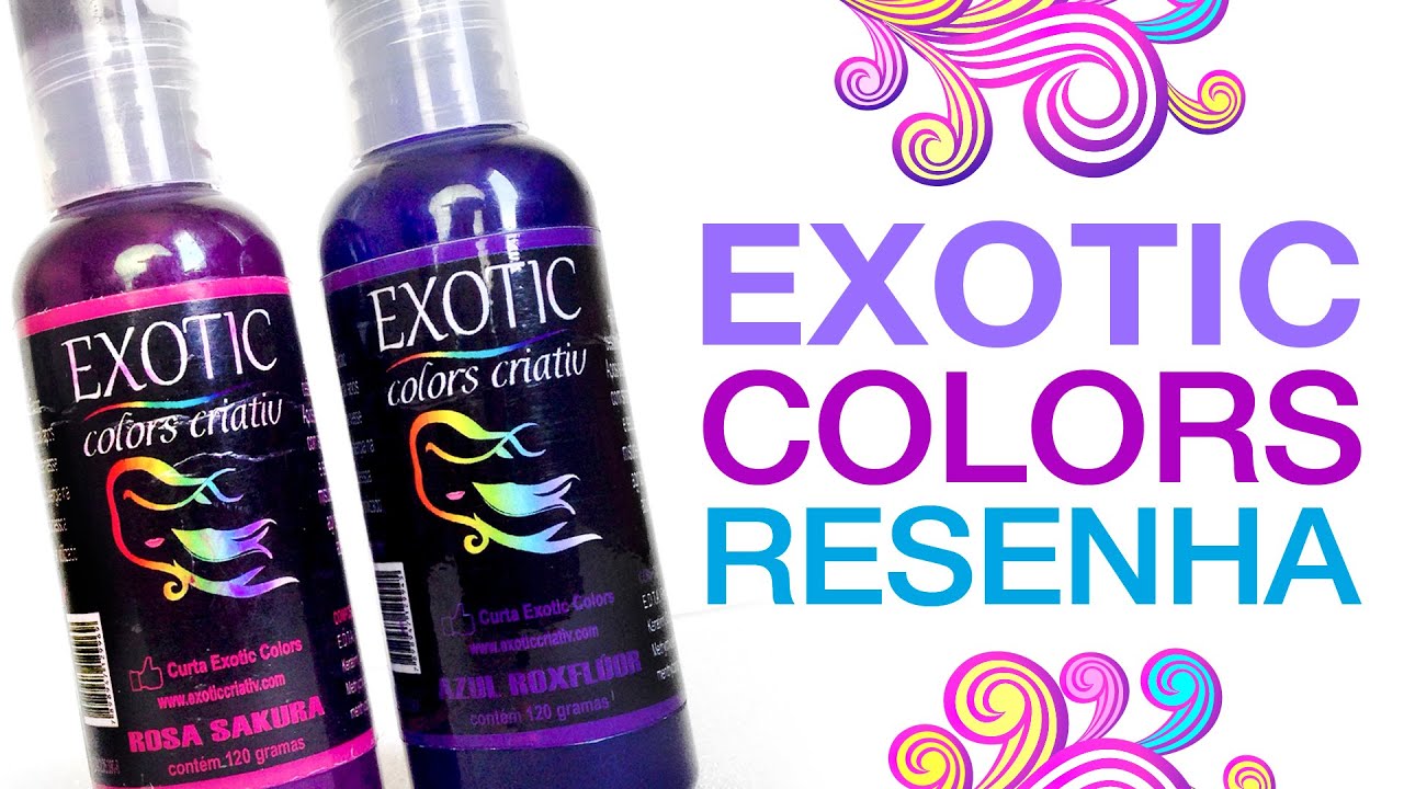 exotic colors tinta colorida fantasia resenha | hoje eu resolvi exotic colors tinta colorida fantasia resenha | hoje eu resolvi