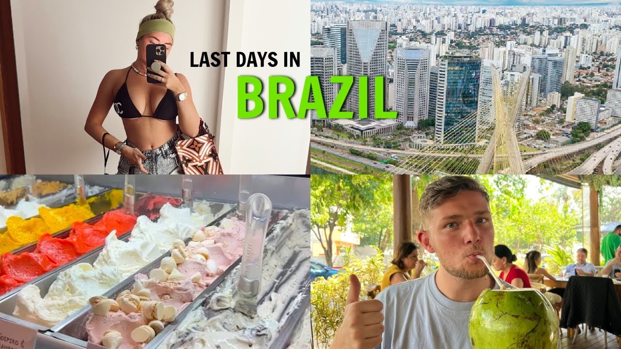 My last few days in BRAZIL..😭 | Saffron Barker