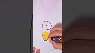 Letter P bubble/ graffiti letters