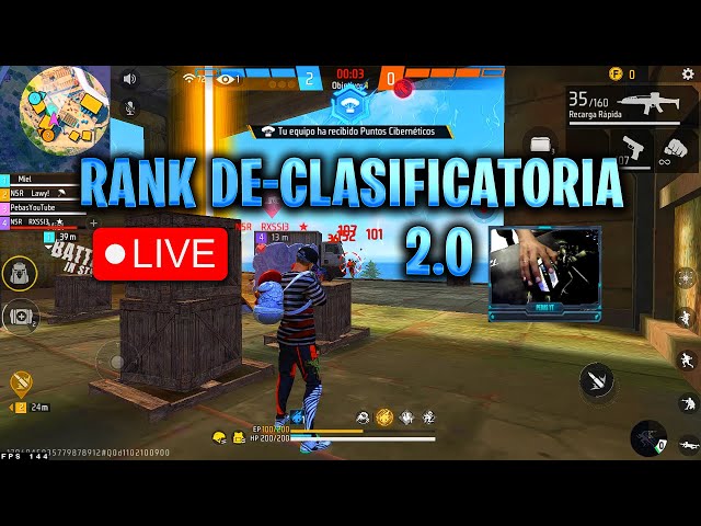 🔴 RANK DE-CLASIFICATORIA 2.0 - REINICIO DE TEMPORADA 😎 class=