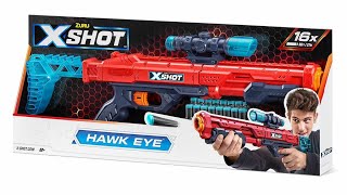 Новинка! Обзор бластера X-Shot: Excel. Бластер Hawk Eye