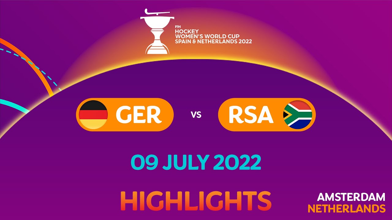 FIH Hockey Women's World Cup 2022: Game 25 (Crossover) – Germany vs South Africa