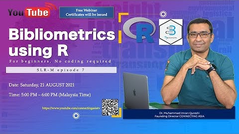 How to do a 𝘽𝙄𝘽𝙇𝙄𝙊𝙈𝙀𝙏𝙍𝙄𝘾𝙎 𝙪𝙨𝙞𝙣𝙜 𝙍 package: SLR-M episode 7