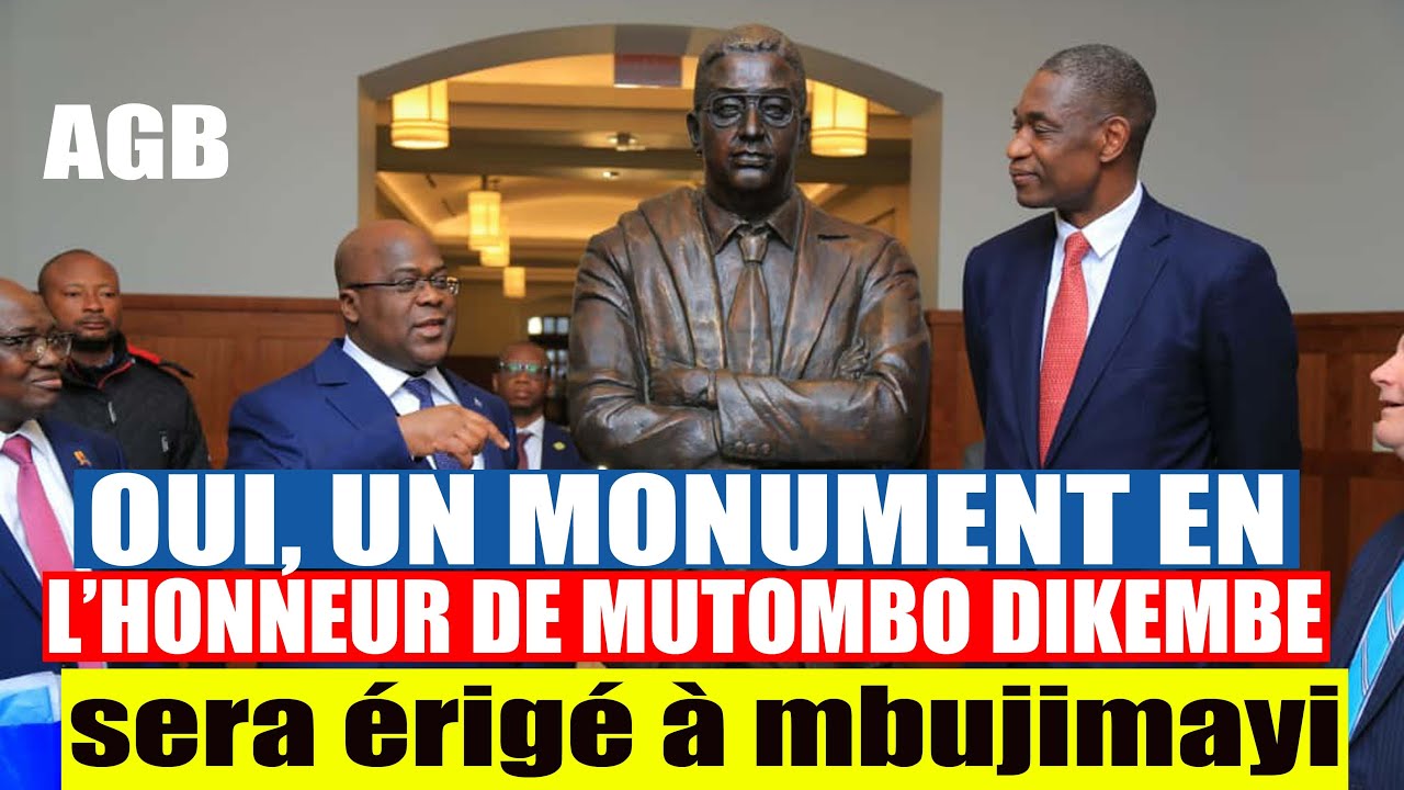 40 jours après la mort de Mutombo Dikembe| Oui, pour le monument de Mutombo Dikembe à mbujimayi.