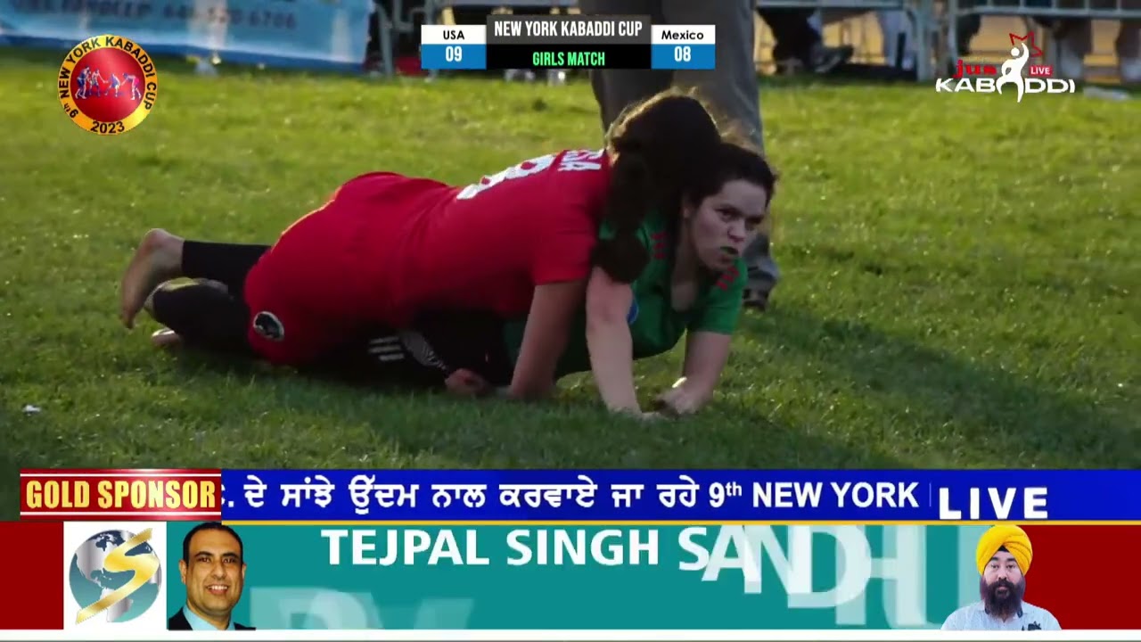 Girls Show Match: USA vs MEXICO || New York Kabaddi Cup 2023 || Jus LIVE Kabaddi