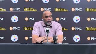 Steelers football | Teryl Austin discusses drafting Payton Wilson in the 2024 NFL Draft 4/26/24
