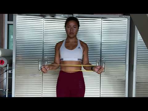 Banded Pull Aparts (Rear Delts)- Isometric Holds- Demo